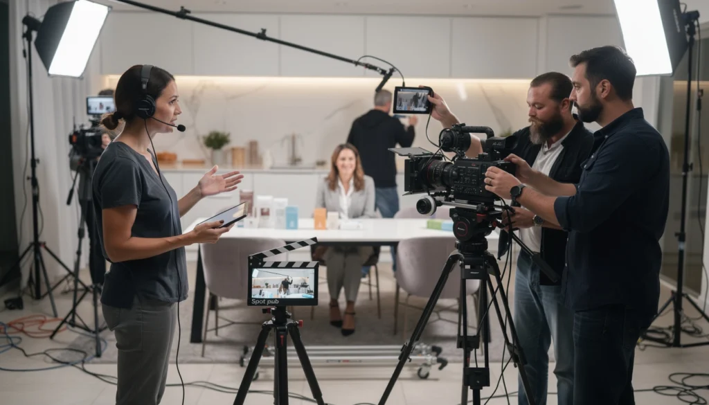 création d’un spot publicitaire